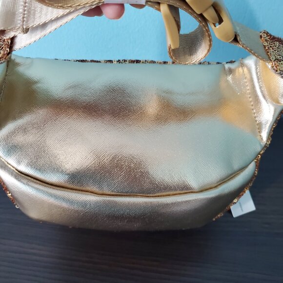 NWT  Loungefly Disney Minnie Mouse Gold Sequin Fanny Pack - Picture 4 of 4